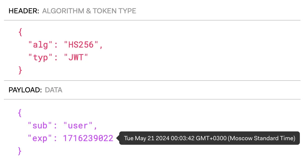 Jwt expired unix time