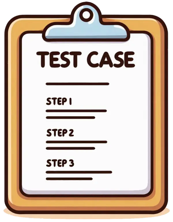 Clipboard with a test case